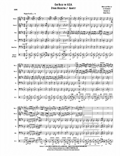 God Bless The U.S.A. (arr. Dennis Ruello)