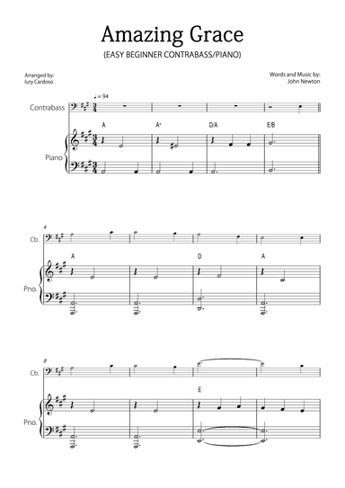Amazing Grace (arr. Iury Cardoso)