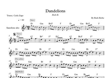Dandelions (arr. Carla Zago)