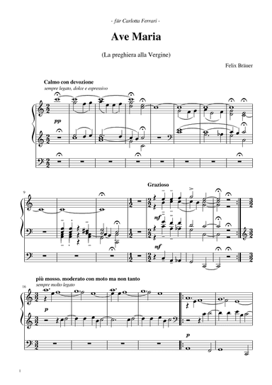 Ave Maria (La preghiera alla Vergine)