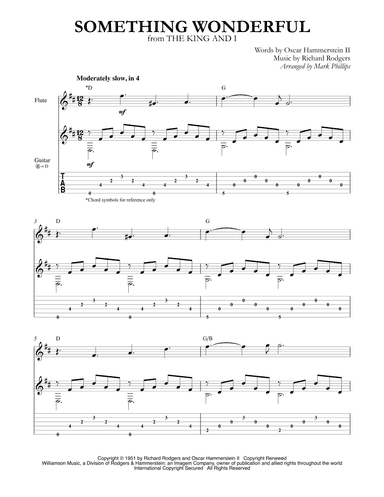 Something Wonderful (arr. Mark Phillips)