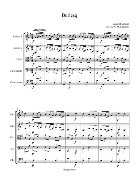 Burlesq (arr. Nick Lacanski)