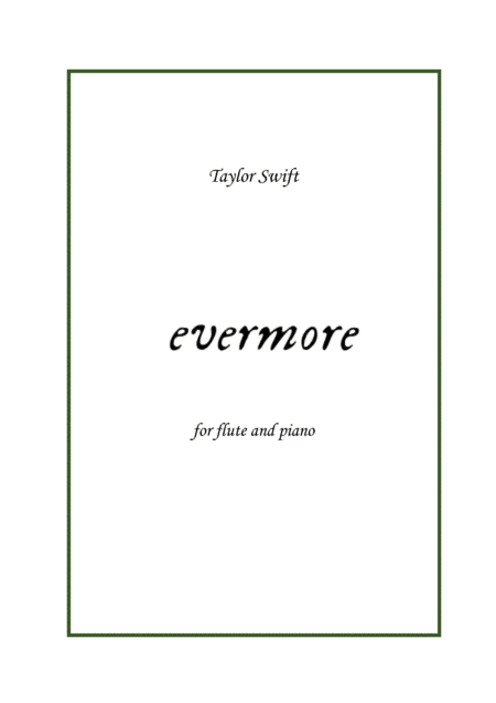 Evermore (arr. Ludovica Lanaro)