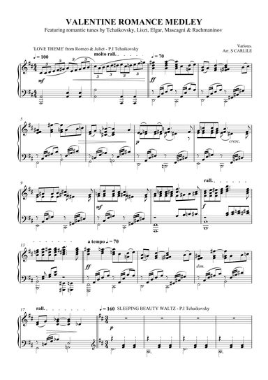 Valentine Romance Medley