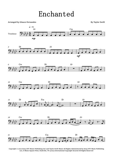 Enchanted (arr. Glauco Fernandes)