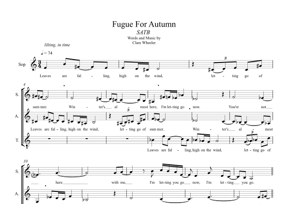 Fugue For Autumn