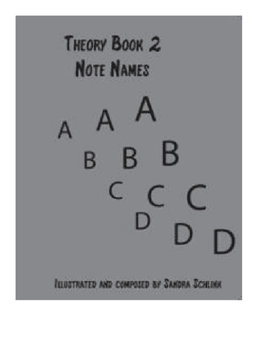 Theory Book 2 Note Names