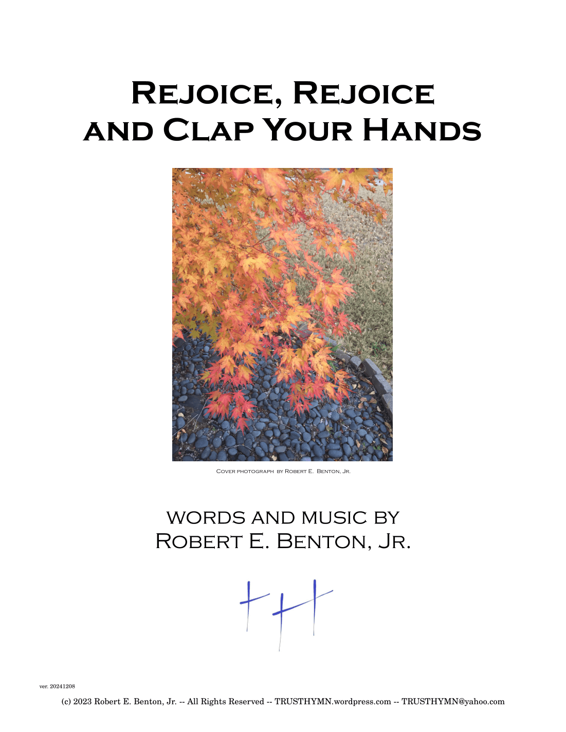 Rejoice, Rejoice and Clap Your Hands