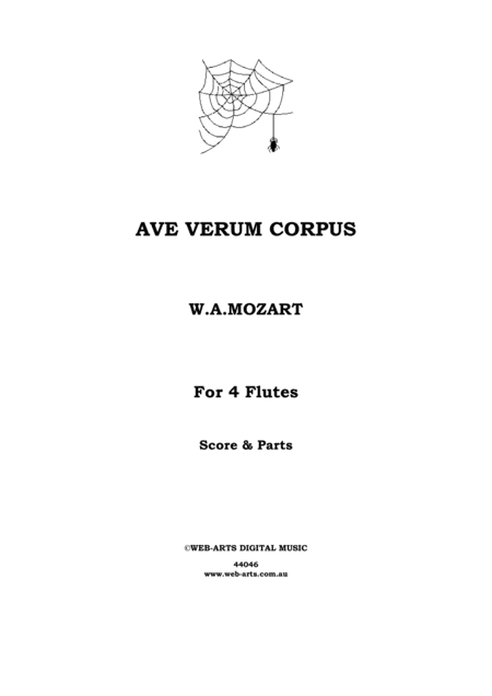 AVE VERUM CORPUS - MOZART (arr. WEB-ARTS Digital Music)
