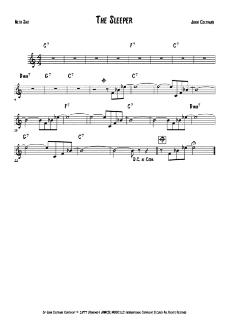 The Sleeper (arr. Anderson Quevedo)