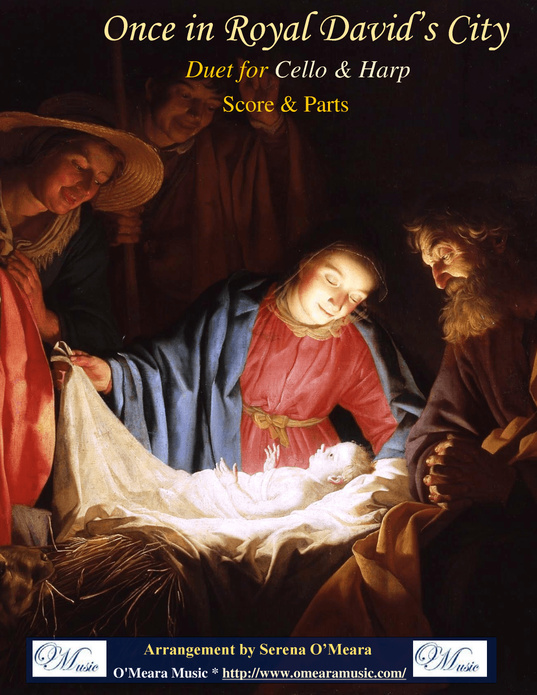 Once in Royal David’s City, Duet for Cello & Harp (arr. Serena O'Meara)