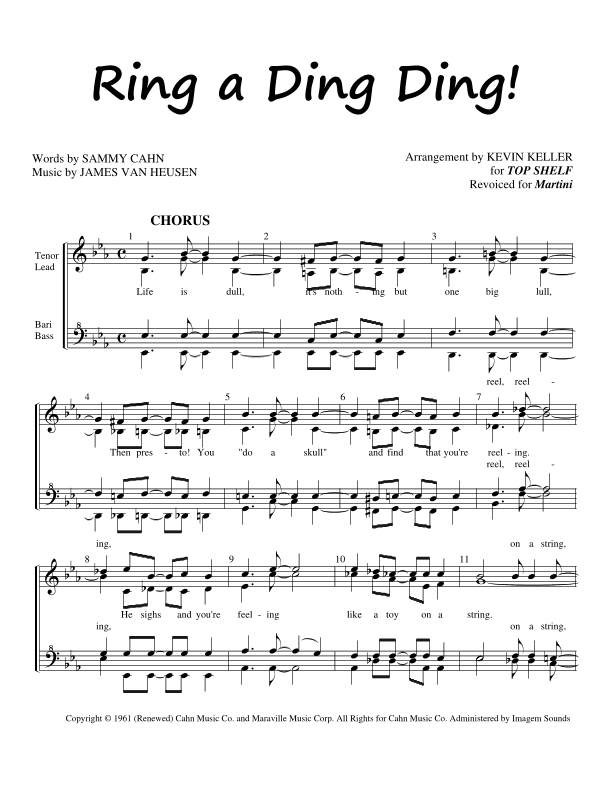 Ring-a-ding Ding (arr. Kevin Keller)