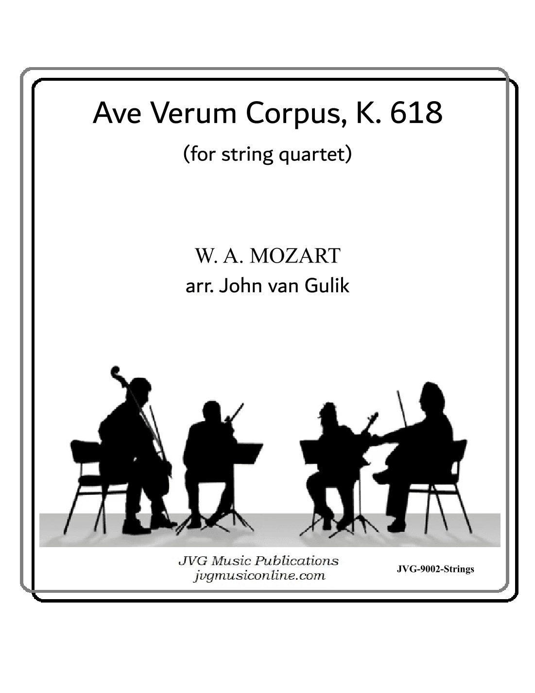 Ave Verum Corpus, K. 618 (arr. John van Gulik)