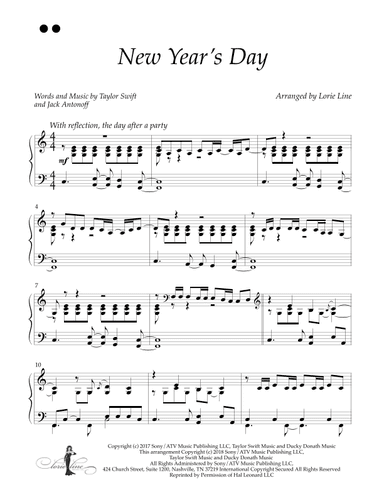 New Year's Day (arr. Lorie Line)