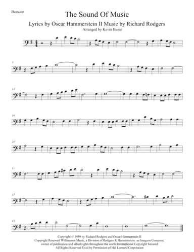 The Sound Of Music (arr. Kevin Busse)