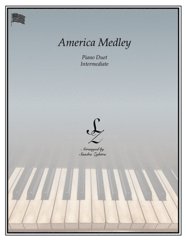 America Medley (1 piano, 4 hands duet) (arr. Sandra Zylstra)