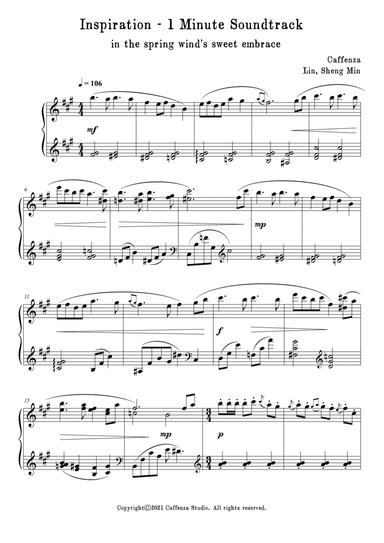 1 Minute Soundtrack_in the spring wind's sweet embrace