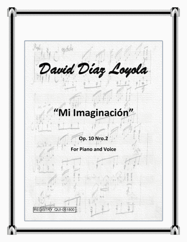 Mi Imaginación Op.10 Nro.2