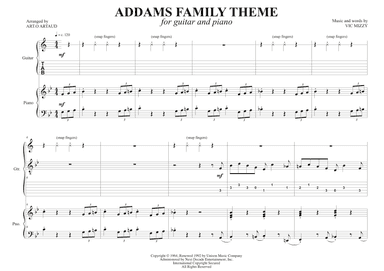 Addams Family Theme (arr. Art.o Artaud)