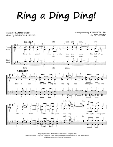 Ring-a-ding Ding (arr. Kevin Keller)