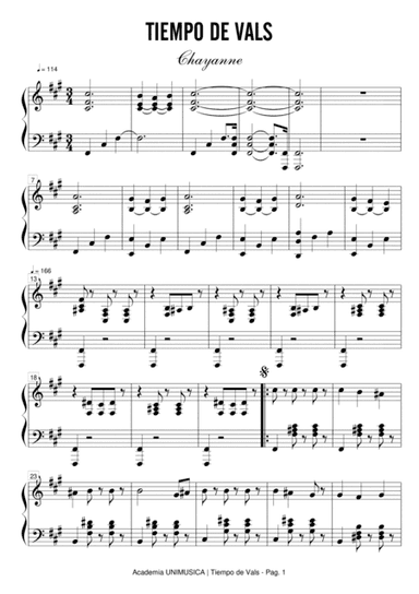 Chayanne (arr. Academia Unimusica)