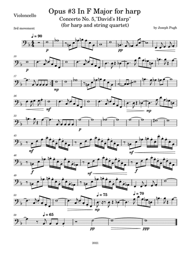 Concerto #5 Opus #3 in F major )3rd movement