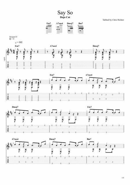 Say So (arr. Chris Richter)
