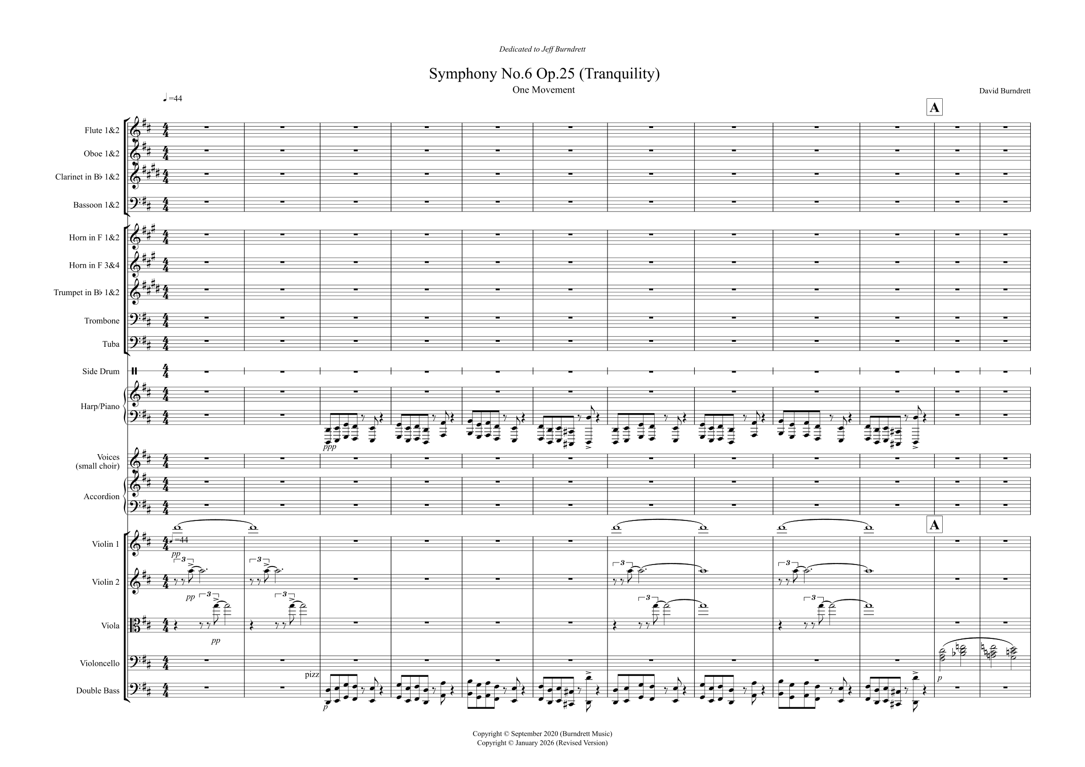 Symphony No.6 op.25 (Tranquility)