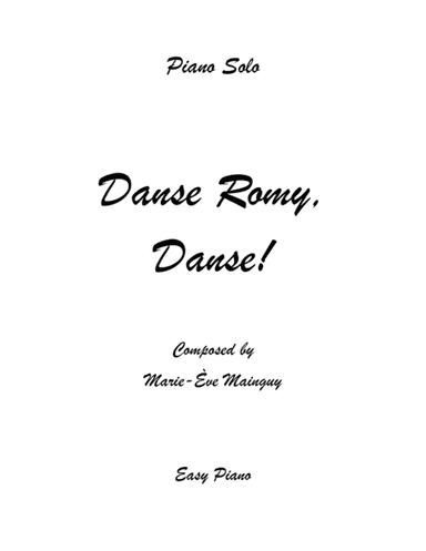 Danse Romy, Danse!