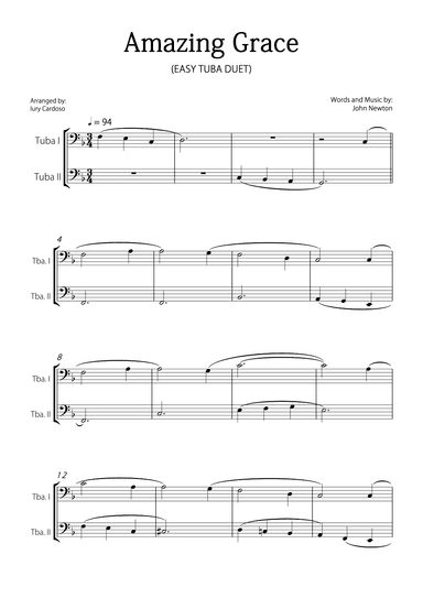 Amazing Grace (arr. Iury Cardoso)