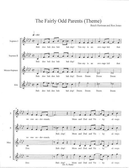 The Fairly Odd Parents Theme (arr. Robert Rund)