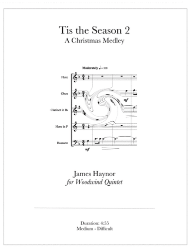 Tis the Season 2 for Woodwind Quintet (arr. James Haynor)