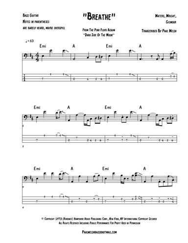 Breathe (arr. Paul welsh)