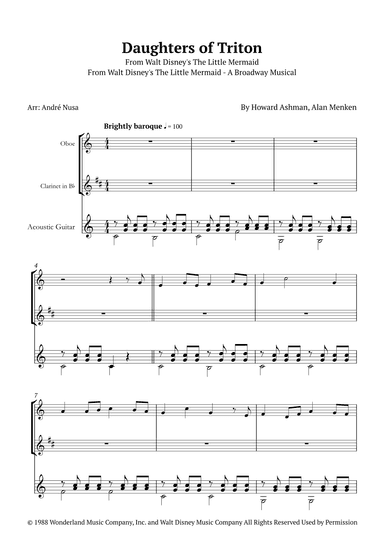 Daughters Of Triton (arr. André Nusa)