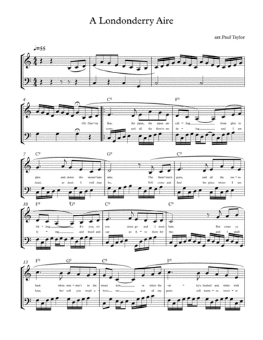 A Londonderry Air (arr. Paul Taylor)