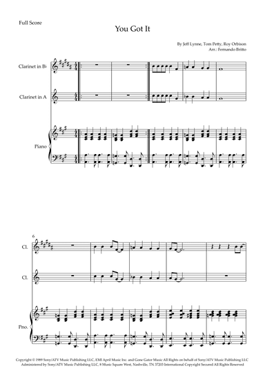 You Got It (arr. Fernando Britto)