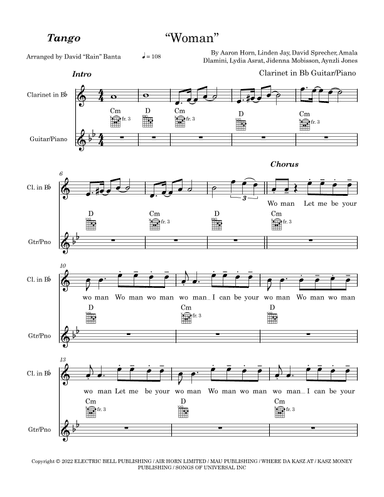 Woman (arr. David Rain Banta)