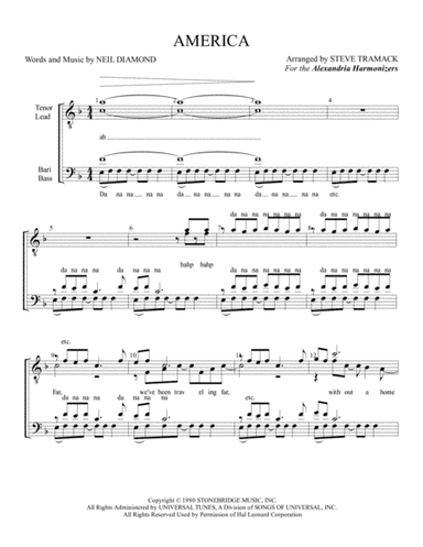 America (arr. Steve Tramack)