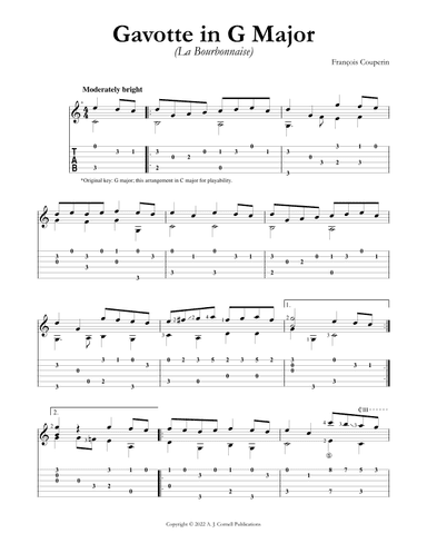 Gavotte in G Major (arr. Mark Phillips)