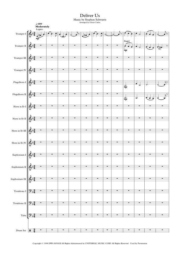 Deliver Us (arr. Glenn Clarke)