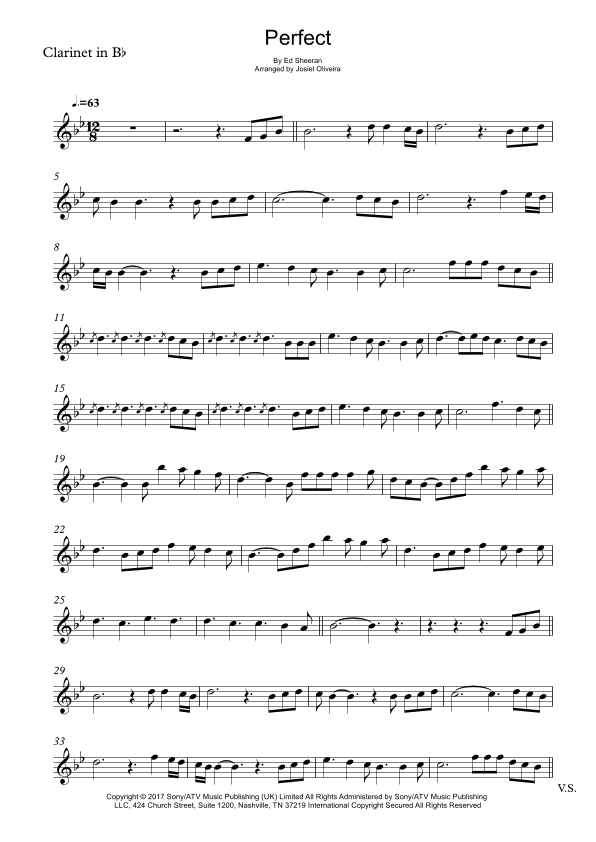 Perfect (arr. Josiel Oliveira)