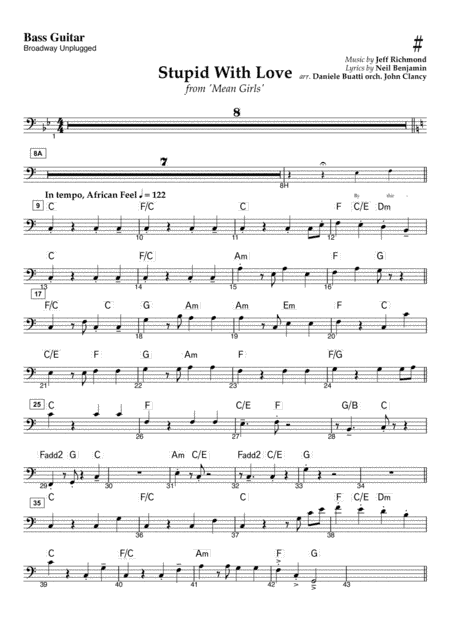 Stupid With Love (arr. Daniele Buatti)