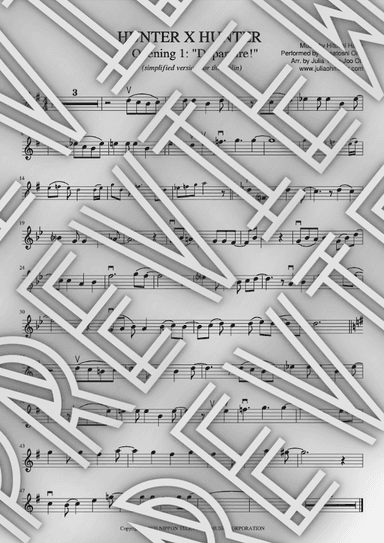 Departure! (arr. Julia Yeon-Joo Oh)