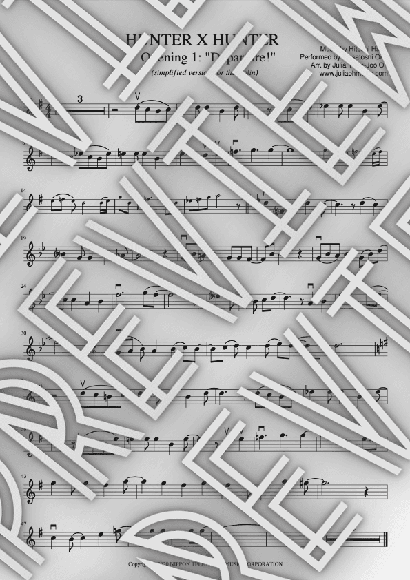 Departure! (arr. Julia Yeon-Joo Oh)