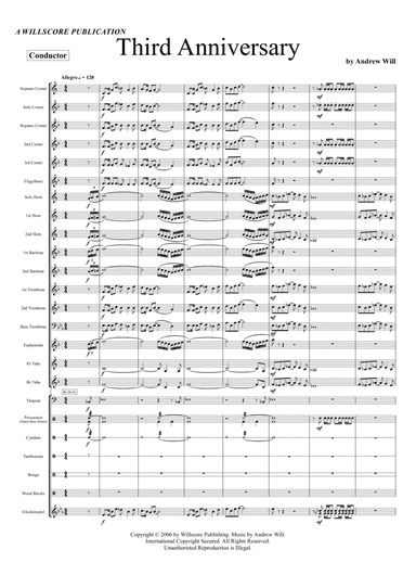 Third Anniversary - Brass Band