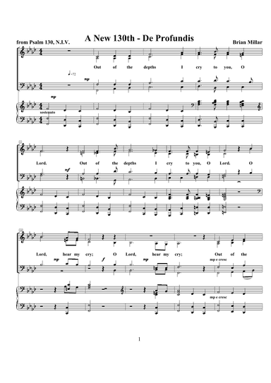 Psalm 130 De Profundis