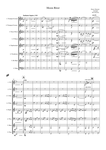 Moon River (arr. Ian Lanceley)