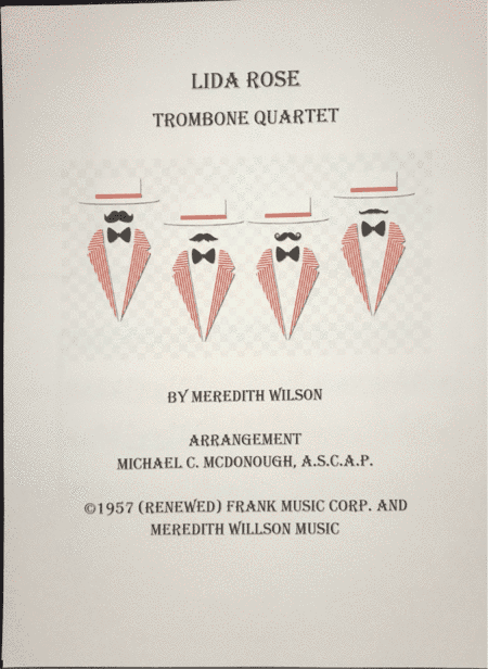 Lida Rose (arr. Michael C. McDonough A.S.C.A.P.)