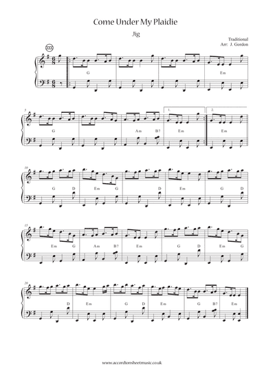 Come Under My Plaidie (arr. Julia Gordon)