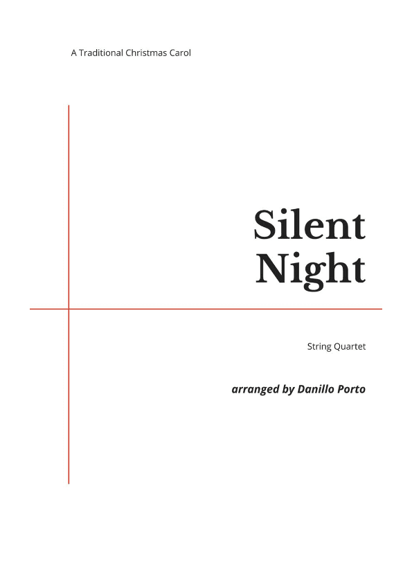 Silent Night -String quartet (arr. Danillo Porto)